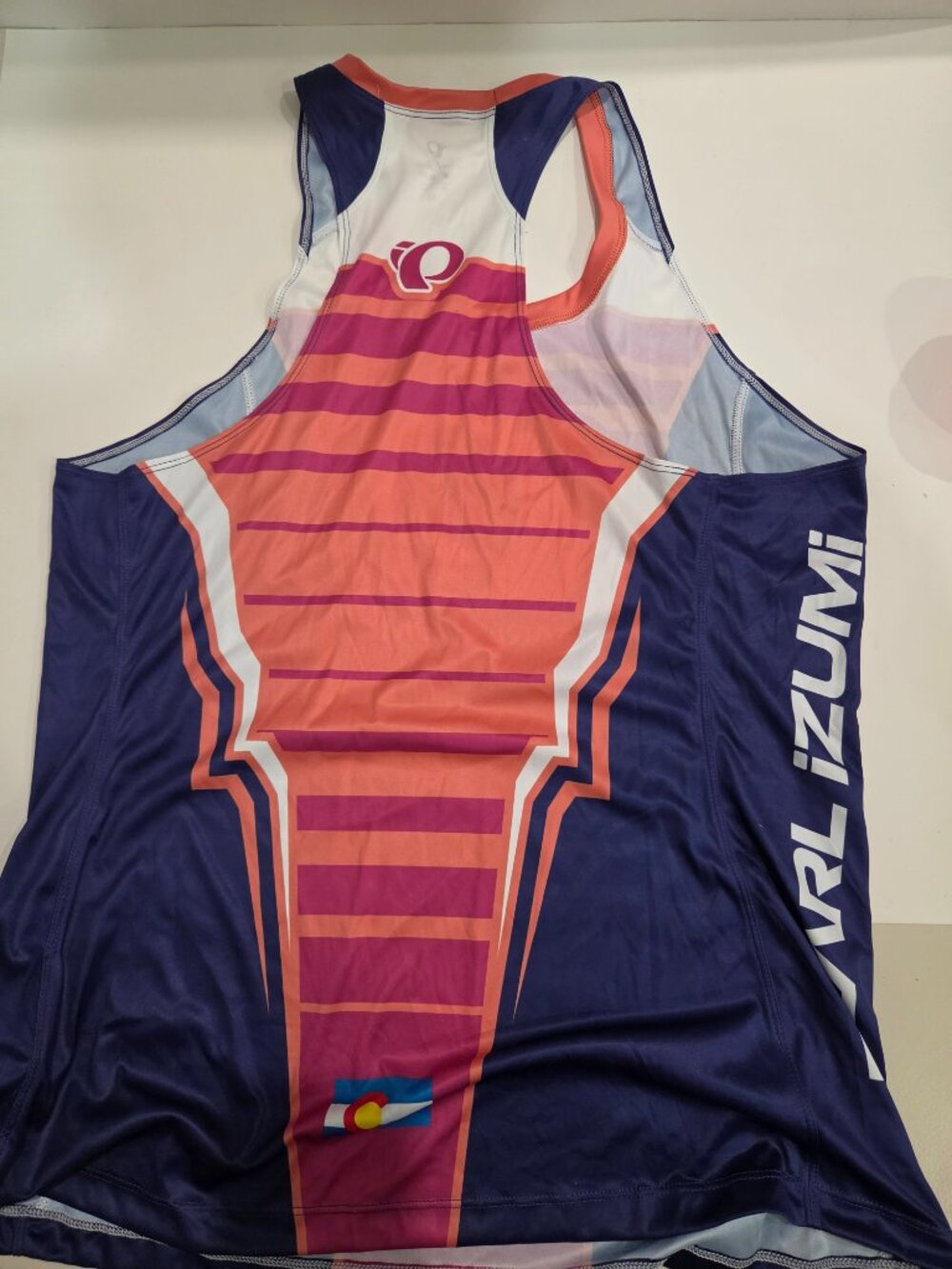 Pearl Izumi Blue /Pink Large & XL Women's Sleeveless Singlet New w/tags - Picture 8 of 10